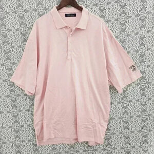 Byron Nelson Men's Polo Shirt Pink XXL